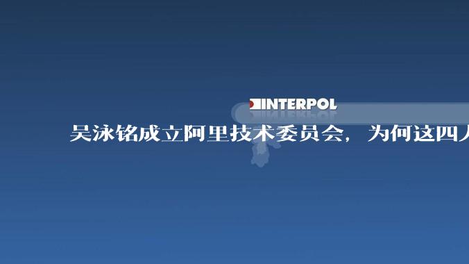 吴泳铭成立阿里技术委员会，为何这四人入选？_范禹_集团_业务