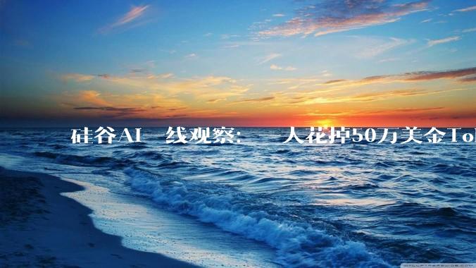 硅谷AI一线观察：一人花掉50万美金Token背后的大厂焦虑_Meta_员工_华人