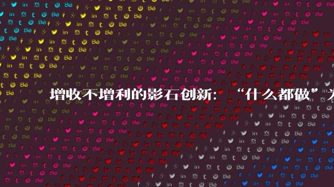 增收不增利的影石创新：“什么都做”为何成了最大的战略陷阱？_相机_品类_市场