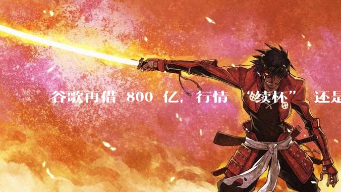 谷歌再借 800 亿，行情 “续杯” 还是泡沫 “试金石”？_融资_亚马逊_Capex