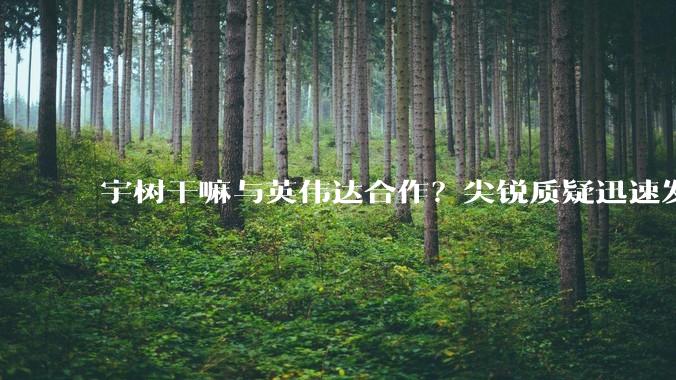 宇树干嘛与英伟达合作？尖锐质疑迅速发酵_中国_机器人_双方