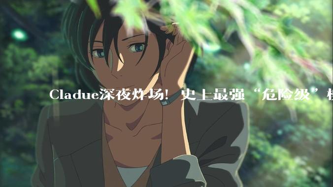 Cladue深夜炸场！史上最强“危险级”模型发布，但价格更逆天_Fable_Mythos_Project