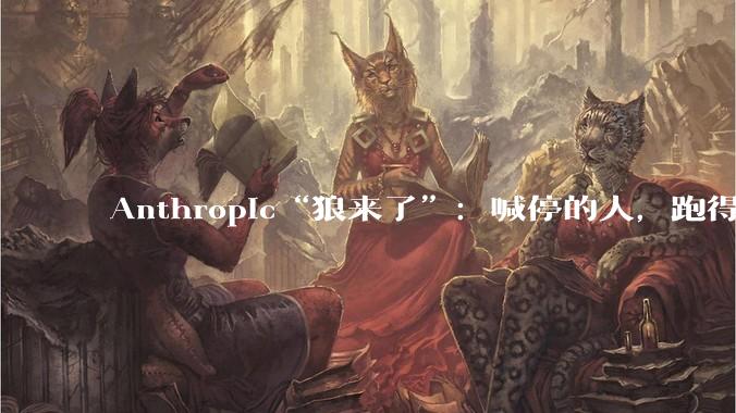 Anthropic“狼来了”：喊停的人，跑得最快_Claude_研究_人类