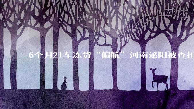 6个月21车冻货“偏航”河南泌阳被查扣最新进展：涉事公职人员被立案调查，受害货主拒绝庭前调解_货物_检测_冷冻货