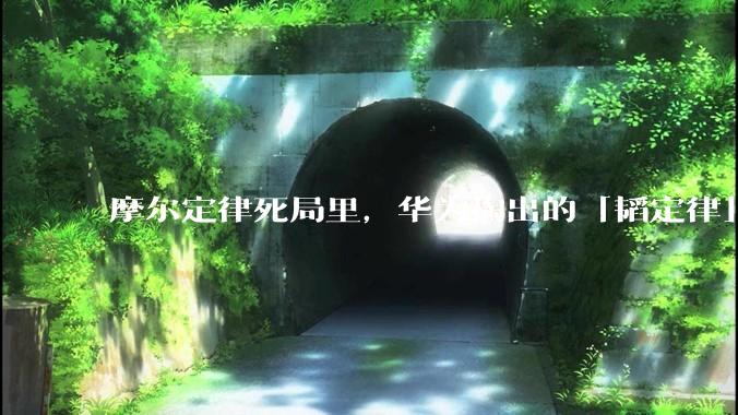 摩尔定律死局里，华为掏出的「韬定律」，是否能改写芯片游戏规则？_晶体管_数据_时间