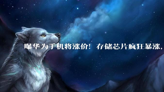 曝华为手机将涨价！存储芯片疯狂暴涨，消费电子全线进入高价时代_系列_成本_涨幅