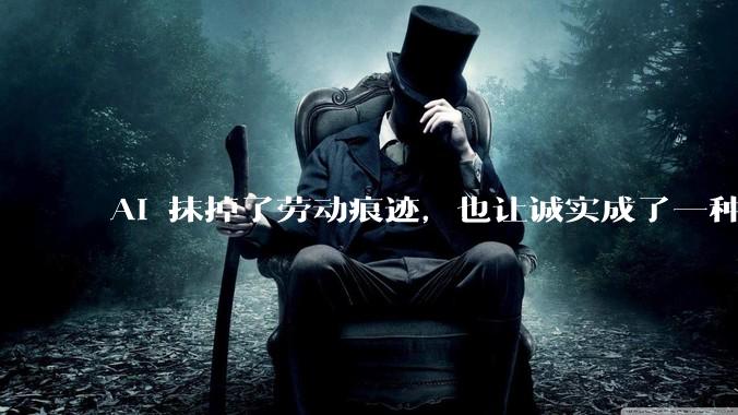 AI 抹掉了劳动痕迹，也让诚实成了一种职场风险_工作_个人_老办法