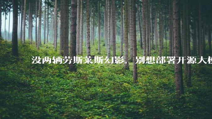 没两辆劳斯莱斯幻影，别想部署开源大模型_DeepSeek_Kimi_Qwen