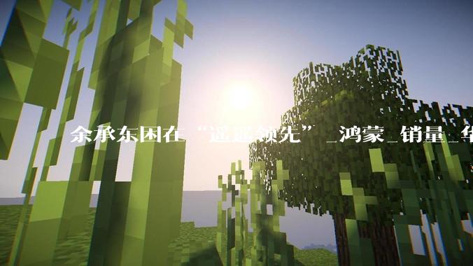 余承东困在“遥遥领先”_鸿蒙_销量_华为
