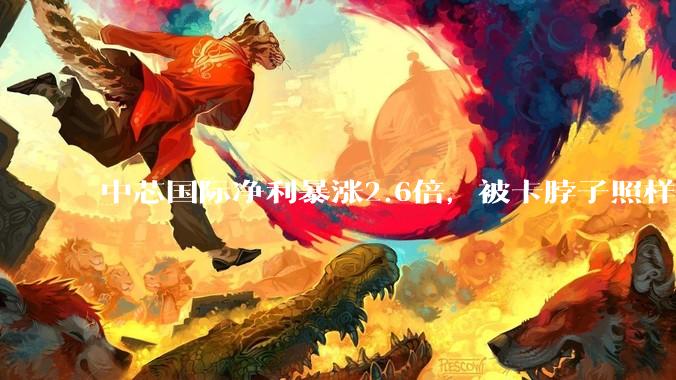 中芯国际净利暴涨2.6倍，被卡脖子照样闷声发财_手机_补贴_国补