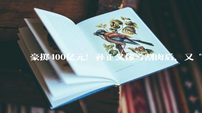豪掷400亿元！孙正义惨亏割肉后，又“接盘”机器人了_公司_Skild_OpenAI
