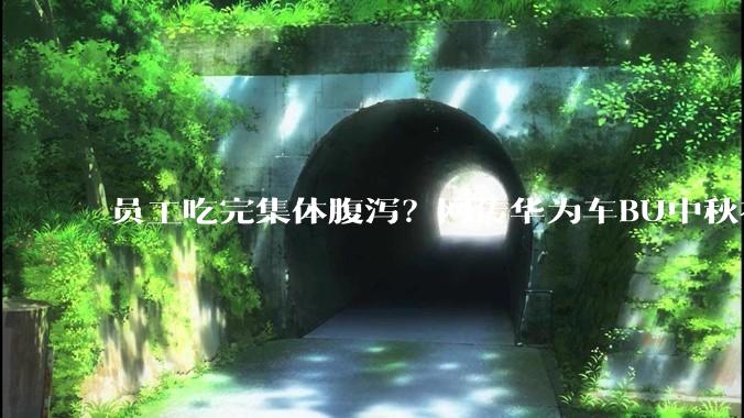 员工吃完集体腹泻？网传华为车BU中秋礼盒翻车_月饼_网友_评论