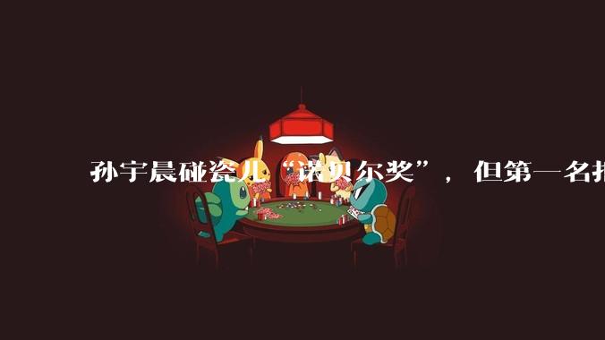 孙宇晨碰瓷儿“诺贝尔奖”，但第一名拒绝领100万_OpenAI_数学_研究